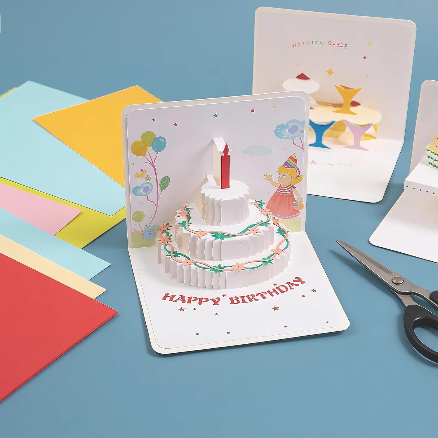 300 Sheets Colored Cardstock Thick Colored paper, General 25 Colors 80lb Construction Paper Assorted Color for Crafts & Printing