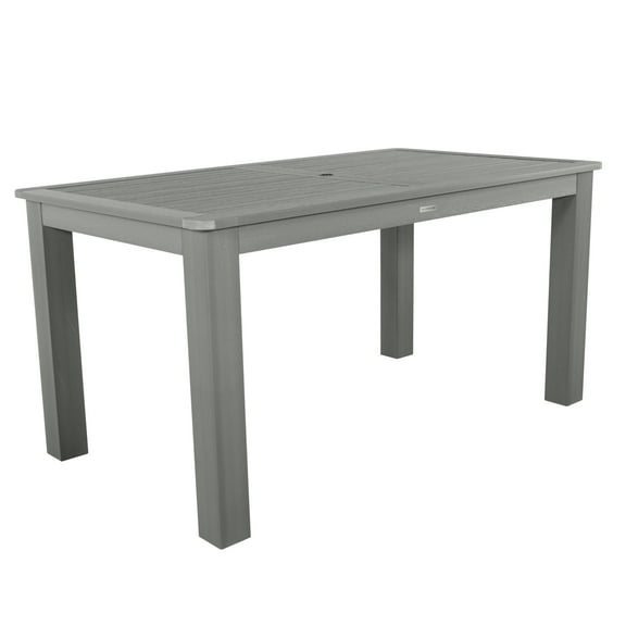 Highwood 42" x 72" Rectangle Dining Table - Counter Height, Outdoor, Eco-friendly, Synthetic Wood