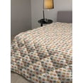 thumbnail image 2 of Animal Down Alternative Comforter, Repeating Abstract Camouflage Color Frogs Illustration, Microfiber Quilt for All Season, 5 Sizes, Caramel Fern Green, by Ambesonne, 2 of 3