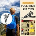 thumbnail image 1 of Sangle de Retenue Tactique avec Double Boucle et Anneau de Tirage, Nylon Haute Résistance pour le Camping en Plein Air, la Gestion des Câbles et l'Utilisation d'Urgence, Conception Pliable et Portable, 1 of 7