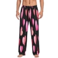 thumbnail image 2 of IAUYY 95% Cotton Mens Pajama Pants Breathable and Sweat-Absorbent Two Side Pockets Sleepwear Bottom Pants Elastic Waistband Easy to put on and Take Off Illustrated Balloon, 2 of 7