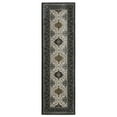 thumbnail image 5 of Oriental Weavers Vivian Area Rug - VI04D - 6'7" x 9'6" - in Ivory/ Navy - Vintage Inspired, Stain Resistant, Family and Pet Friendly , Dining, Living Room Rug, 5 of 5