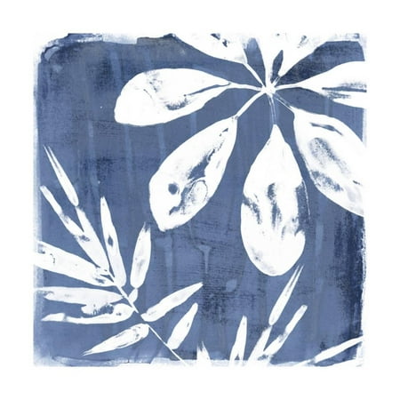 Jung Tropical Print - Tropical Indigo Impressions II Print Wall Art By June Vess