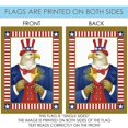 thumbnail image 5 of Toland Home Garden Uncle Eagle Sam Eagle Patriotic Flag Double Sided 28x40 Inch, 5 of 5