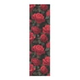 thumbnail image 2 of 44"x10" Skateboard Grip Tape Protector Sheets Nonslip Protection Griptape Sheet for Outdoor Sports Red Roses Pattern, 2 of 7