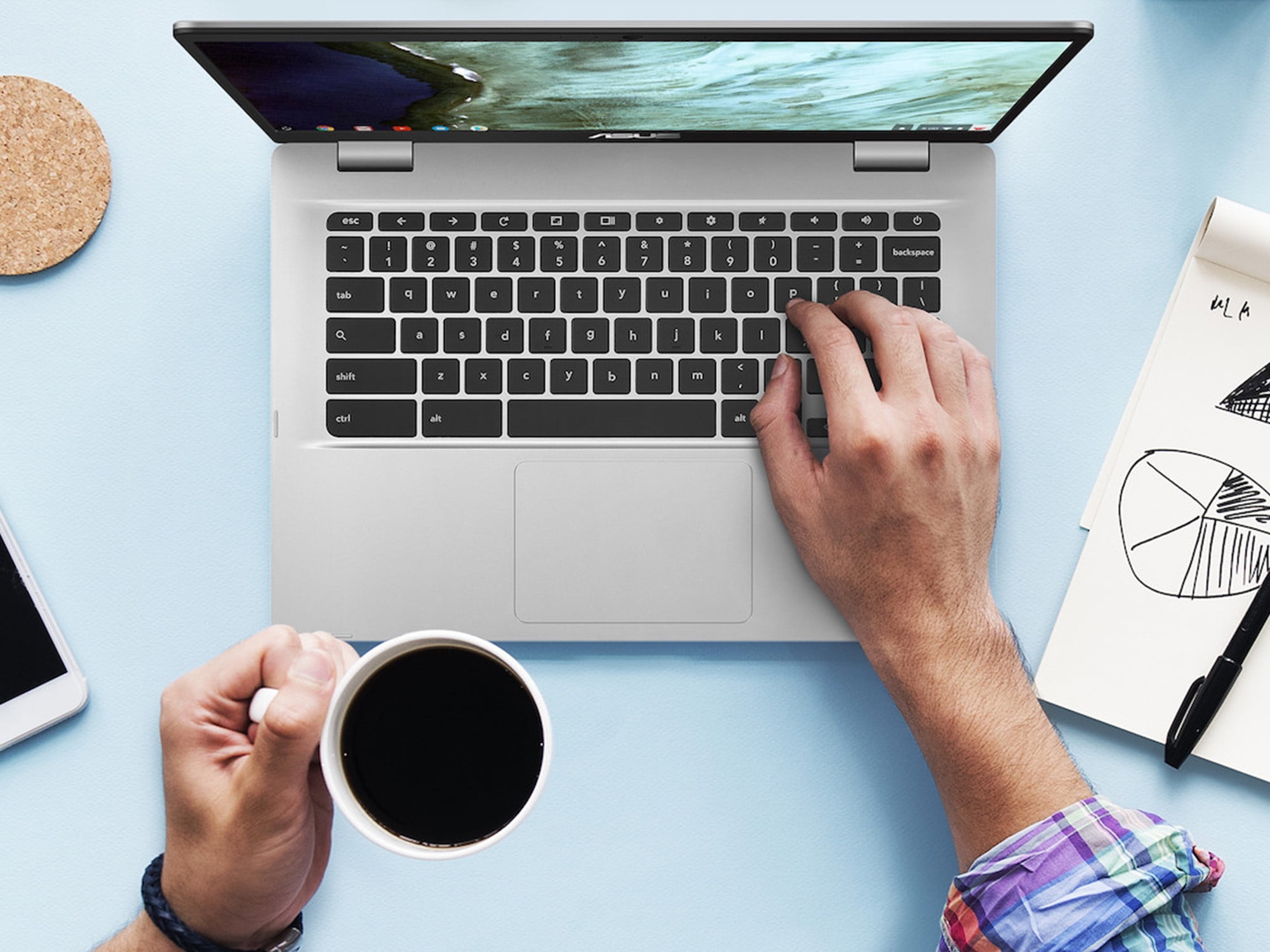 ASUS C423NA Chromebook, 14