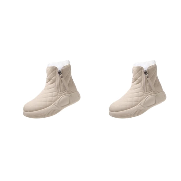 Sonducket Botas De Nieve Cálidas A Media Pantorrilla Para Mujer Actividades Al Aire Libre Las Botas De Invierno Antideslizantes Se Caracterizan Type8 NO8