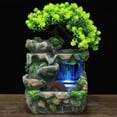 thumbnail image 4 of Fuentes de Agua de Interior Sunnimix Decoración de Cascada, 4 of 8