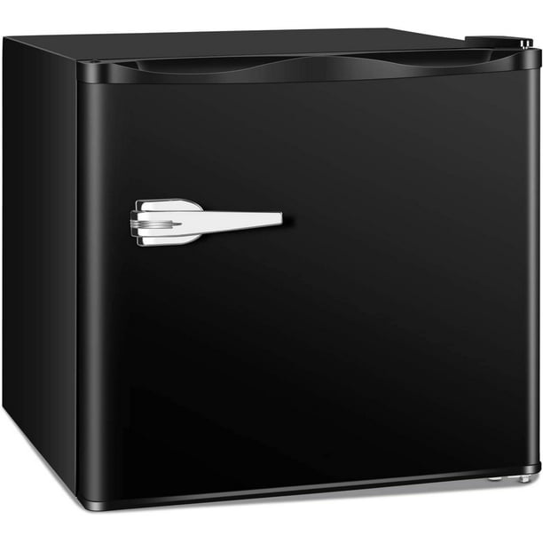 AGLUCKY Mini Upright Freezer Compact Refrigerators，1.2Cu.ft Small Stand ...