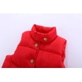 thumbnail image 3 of LittleSpring Boys Girls Puffer Vest Sleeveless Jacket for Kids Winter Outerwear, Pink 3T, 3 of 8