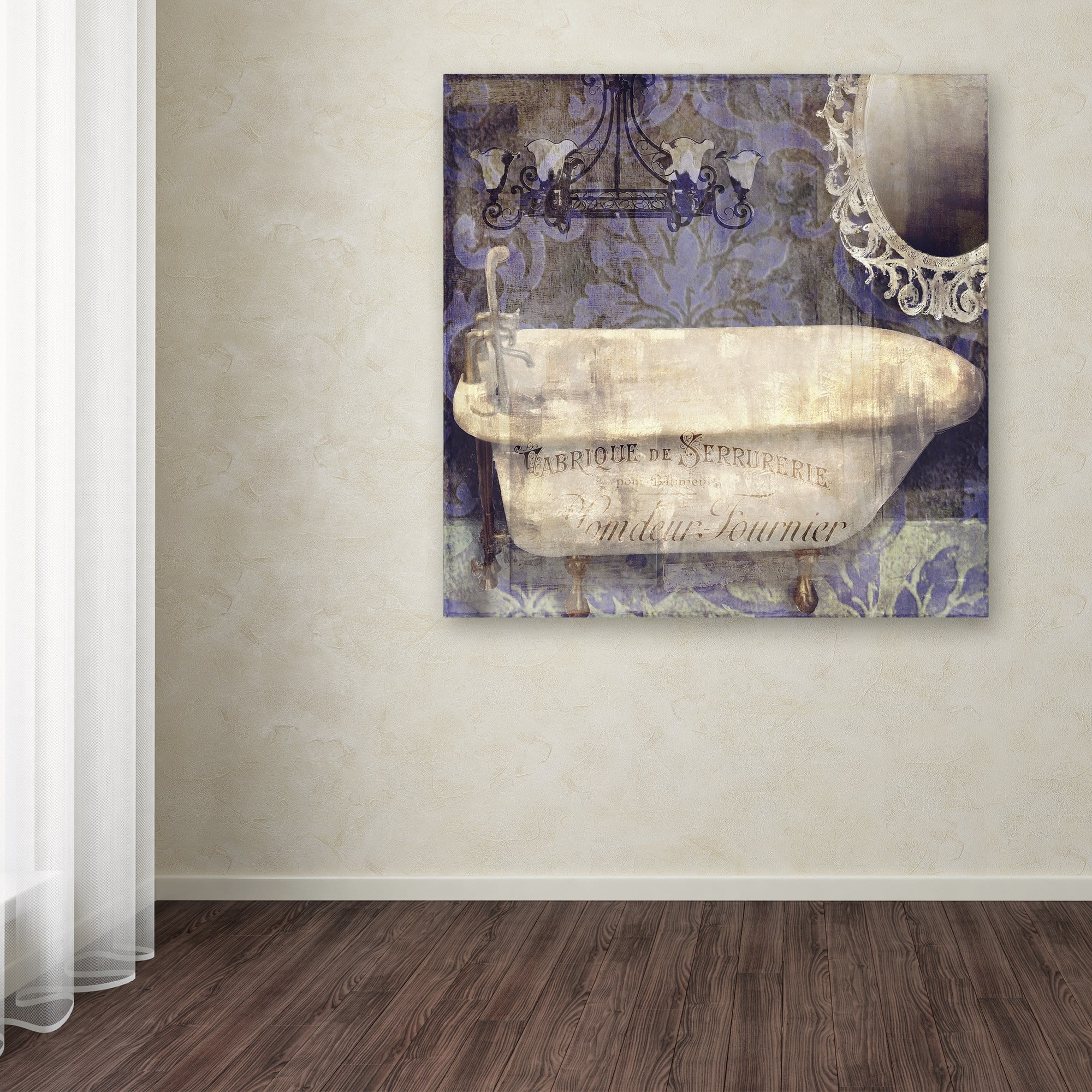 Trademark Fine Art "Le Bain Paris II" Canvas Art by Color Bakery