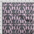 thumbnail image 3 of oneOone Cotton Flex Fabric Paisley & Floral Ikat Print Sewing Fabric BTY 40 Inch Wide, 3 of 4