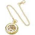thumbnail image 3 of Charles-Hubert, Paris Gold-Plated Open Face Mechanical Pocket Watch, 3 of 4