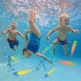 thumbnail image 3 of CNKOO 3pcs Underwater Training Children Pool Throwing Diving Game Toys (Fishbone), 3 of 7