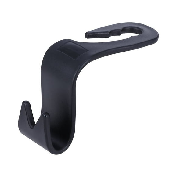 WHAMVOX 4Pcs Car Back Storage Hook ABS Brown for Organizing Items