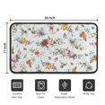 thumbnail image 5 of Pioneer Flower Floral Print Pattern Door Rugs,Washable Non Slip Door Mats Indoor,Decorative Door Mats,Entry Mat Indoor for Entrance,Bedroom,Kitchen,Bathroom,30"x17", 5 of 6