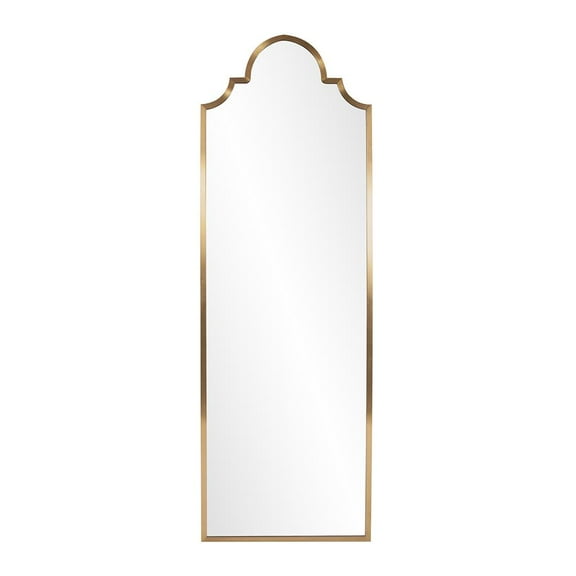 Tyler Dillon Brushed Gold Framed Full Length Mirror - Brushed Gold
