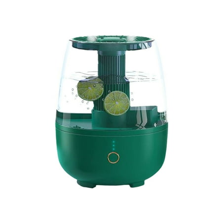 

6.8L Air Humidifier Aroma Mist Maker Dual Outlet Spayer Desktop Large Capacity Diffuser Water Office Humidification Spraying Green