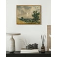 thumbnail image 3 of Drsoum Vintage Landscape Wall Art 11x14in Natural Framed Rustic Retro Nature Scenery Prints Farmhouse Classic Decorations for Living Room Bedroom, 3 of 6