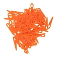 thumbnail image 1 of Plastic Replacement S, 100pcs Grass Trimmer S Orange Lawn Mower Accessories, 1 of 8