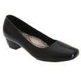 thumbnail image 1 of Boulevard Womens Low Heel Plain Court Shoes, 1 of 2