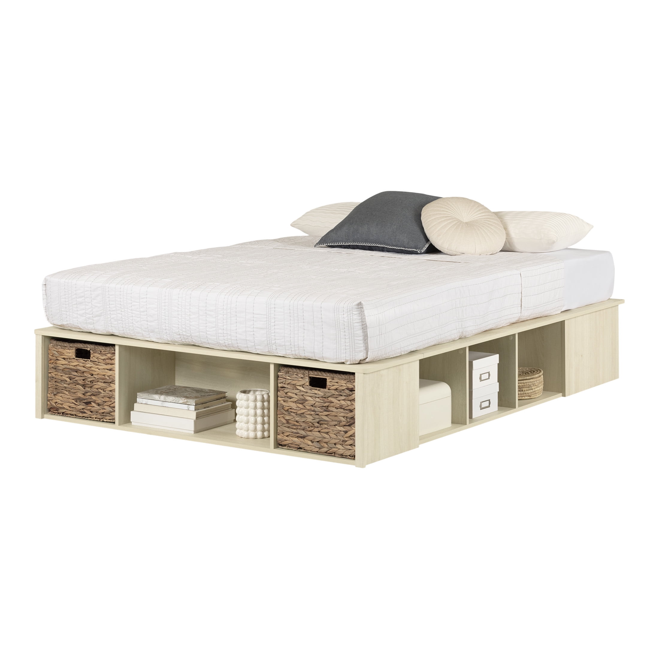 South Shore Avilla, Coastal Bed, Full Beige