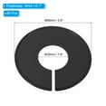 thumbnail image 2 of Uxcell Clothes Dividers, Closet Clothing Rack Dividers Blank Round Separator, Black 30 Pack, 2 of 5