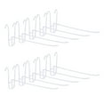 thumbnail image 1 of Uxcell 10 Ganchos para Pared de Rejilla, Ganchos de Exhibición de 8 Pulgadas para Tiendas, Oficina, Garaje, 1 of 7