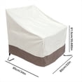 thumbnail image 1 of para Silla Adirondack de Patio, Paquete de 3, 31 X 33 X 36 Pulgadas, Resistente, 420D, Impermeable, para Exteriores., 1 of 5