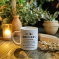 thumbnail image 3 of Little Reminders Coffee Mugs, Positive Quotes Ceramic Coffee Mug, Mental Health Self Love Coffee Cup for Women Teacher Therapy Counsel Office, 11oz Ceramic Cup White, 3 of 6