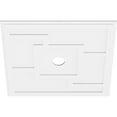 thumbnail image 2 of 36"OD x 4"ID x 12 1/2"C x 1"P Knox Architectural Grade PVC Contemporary Ceiling Medallion, 2 of 11