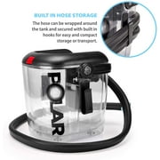 Cold Water Therapy System Kit by Polar Vortex - Ice Circulation Machine with 3-Strap Knee/Elbow/Shoulder Wrap and 4 Cold Cubes - Cryotherapy Kit