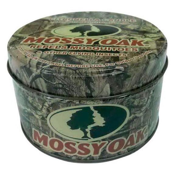 8 oz Mossy Oak Citronella Candle Metal Tin, 6 pk