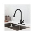 thumbnail image 2 of Single Handle Deck Mount Pull Out Sprayer Kitchen Faucet with Deckplate Included, 2 of 5