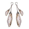 thumbnail image 1 of Fairy Cicada Butterfly Wings Earrings Fantasy Tassel Jewelry Gradient Colorful Rhinestone Sequins Long Drop Earrings, 1 of 3