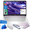 Purple, variant on HP 14" Ultra Thin Laptop, Intel Quad-Core Processor, 16GB RAM, 192GB (128GB eMMC+64GB SD Card), Windows 11 Home, 1 Year Microsoft Office 365, Lightweight Notebook for Work or School, Gift Set(Purple)