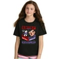 thumbnail image 3 of The Smurfs Wresting Show Poster Crewneck T Shirts Boy Girl Teen Brisco Brands L, 3 of 5