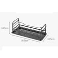 thumbnail image 3 of DOLITY Kitchen Countertop Dish Drainer Dishes Draining Holder Dish Drying Rack Black, 3 of 3
