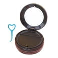 thumbnail image 2 of Caja de almacenamiento de con espejo portátil para limpieza de retenedores mujeres s Café shamjiam Caja de retención, 2 of 9