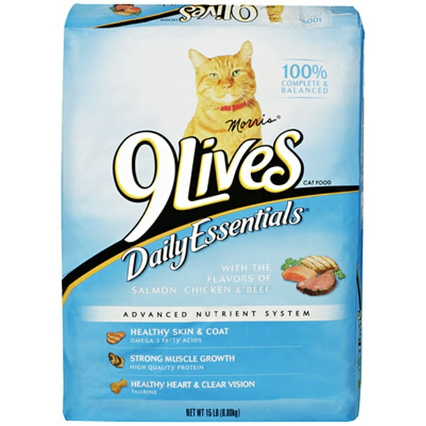 9 Lives 20 LB Daily Essentials Dry Cat Food Mega Bag