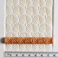 thumbnail image 3 of Rodillo decorativo de madera MKM Pottery Tools Wood Deco Fan Twig Roller 7,5 cm, 3 of 6