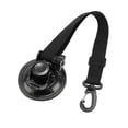 thumbnail image 4 of Correa de sujeción ajustable para equipaje con ventosa de silicona de 43,5 a 60 cm, accesorio de montaje sencillo, cinturón de sujeción versátil y Negro, 4 of 8