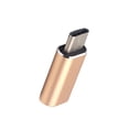 thumbnail image 1 of Cateissary Adaptador de Cable para teléfono móvil, convertidor antipérdida de aleación de aluminio, conector de enchufe de línea a Teléfono y Comunicación Oro, 1 of 5