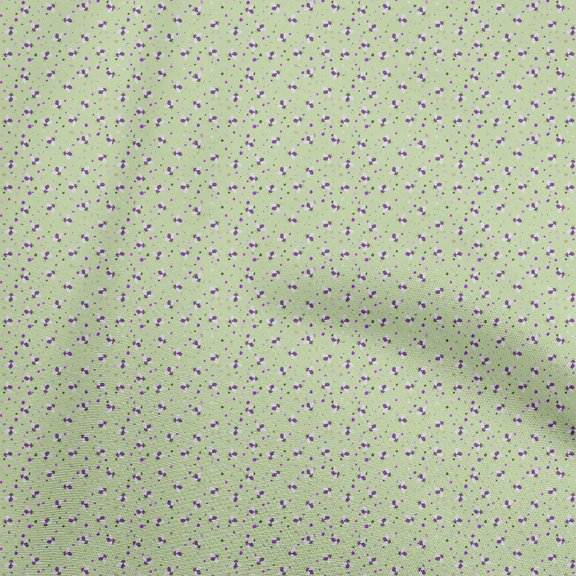 oneOone Polyester Spandex Olive Green Fabric Kids Bees Diy Clothing Quilting Fabric Print Fabric By Yard 56 Inch Wide