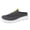 deep grey, variant on Casual Mesh Half Slippers Slip on Mules Garden Clogs Closed Toe Sandals Unisex