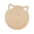thumbnail image 4 of Milaget 1PCS Dual Scratching Pads for Indoor Cats Natural Cotton Rope Cat Scratch Pad S, 4 of 9