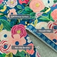 thumbnail image 7 of 2'x8' Floral Runner Rug,Non Slip Washable Boho Hallway Runner Rug with Rubber Backing,Soft Faux Wool Kitchen Runner,Low-Pile Carpet for Bedroom, Entrance, 7 of 7