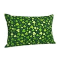 thumbnail image 2 of Disketp Pillow Covers Happy St. Patrick'S Day Pattern Throw Pillow Case Cushion Covers,Cushion For Bedroom,Couch,Home-14"X20", 2 of 8