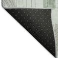 thumbnail image 5 of Addison Rugs Mayfield Premium Machine Washable Transitional Geometric Mint Rectangle Rug, 3' X 5' Machine Washable Transitional Geometric Mint Oversized Sherpa Throw Blanket, 5 of 7