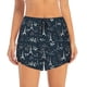 thumbnail image 2 of Balery Romantic Eiffel Tower Pantalones cortos deportivos para mujer con forro y dos bolsillos, elásticos, para entrenamiento, gimnasio, yoga-XX-Large, 2 of 7